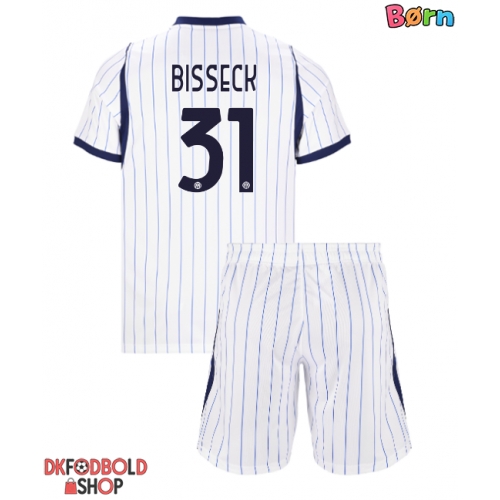 Inter Milan Yann Bisseck #31 Udebanesæt Børn 2026-27 Kort ærmer (+ korte bukser)